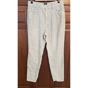 BDG Corduroy Pants Size 30 Light Sea Foam Green Urban Outfitters Mom High‎ Rise